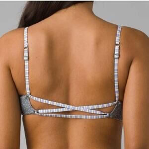 Prana NWT Jess Reversible Strappy Back Bikini Top XL